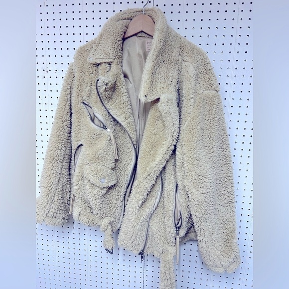 Free People So Cozy Slouchy Moto Jacket - Picture 4 of 6